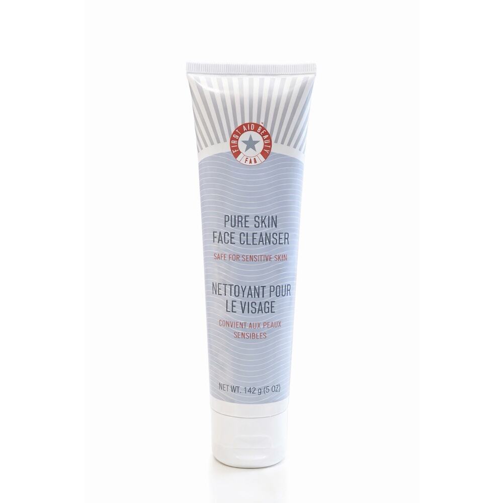 First Aid Beauty Pure Skin Face Cleanser 5oz 142g Full Size NEW Sealed FAB